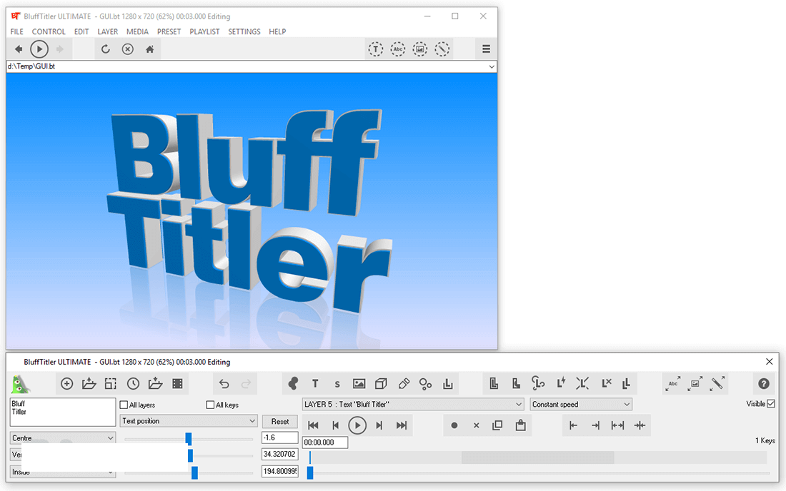 BluffTitler 15.7.0.1 